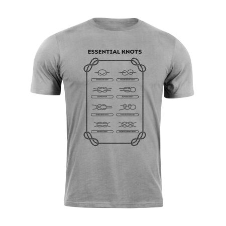 Тениска Essential Knots Grey
