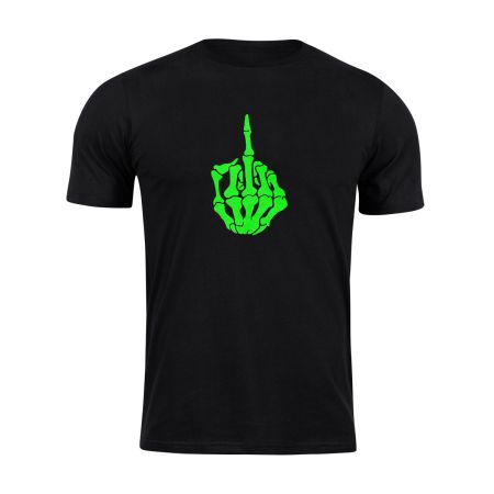 Тениска Middle Finger Glow in the dark 