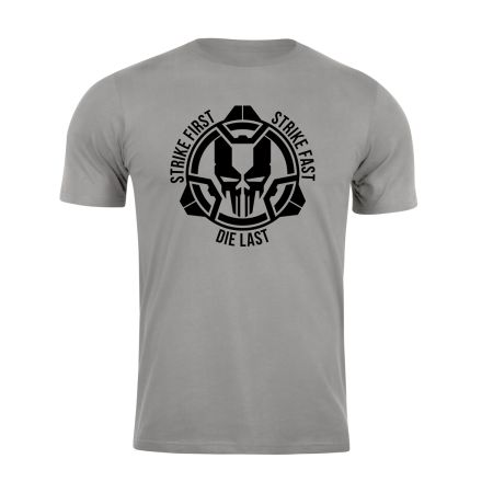 Тениска Strike First Stone Gray