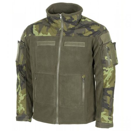 Флийс яке MFH Combat CZ Woodland