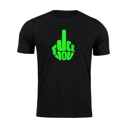 Тениска Middle F-Word Glow in the dark