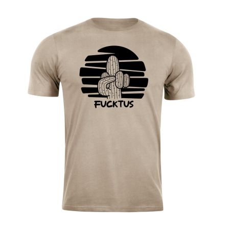Тениска с щампа Fucktus Desert