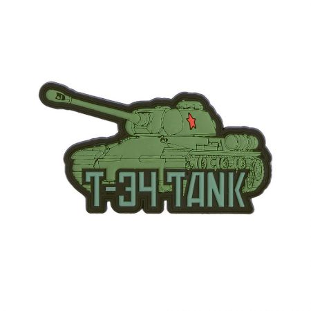 Гумена нашивка T-34 tank 3D