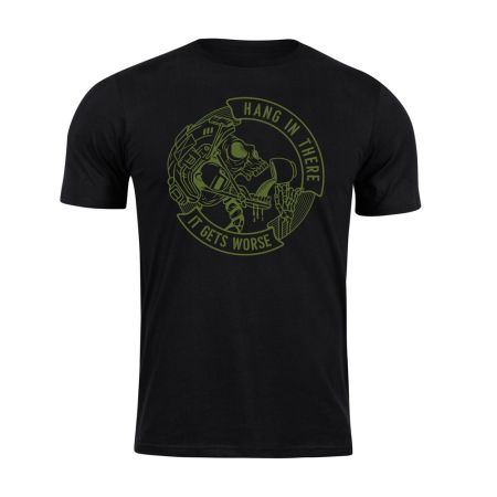 Тениска с щампа  Hang in there TB (Tactical Black)