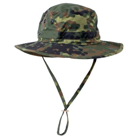 Шапка с периферия на Германската армия Tropenhut Flecktarn