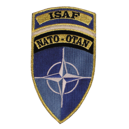 Оригинална нашивка NATO ISAF Blue