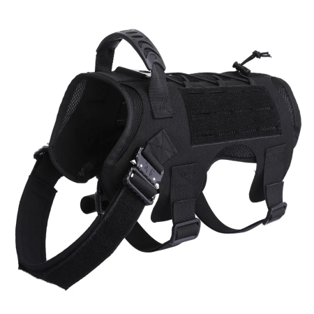 Тактическа жилетка за служебни кучета К-9 Fostex TDH Black