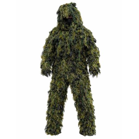 Камуфлажен костюм гили от 4 части Mil-Tec Anti-Fire PRO Woodland