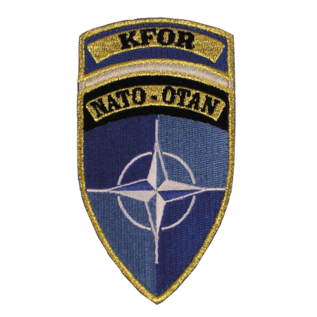Оригинална нашивка NATO KFOR Blue