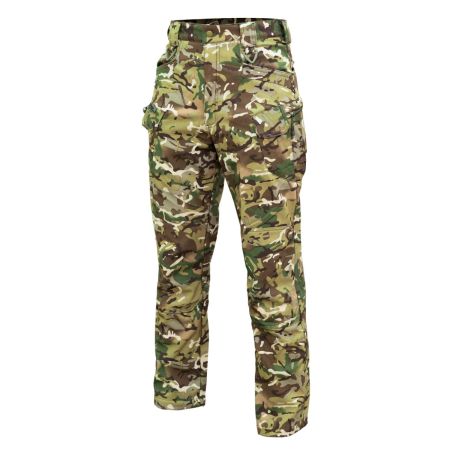 Зимен тактически софтшел панталон Patriot BTP Camo - лице