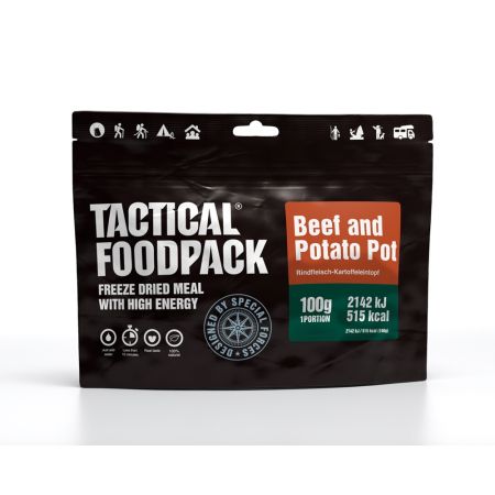 Храна за оцеляване TACTICAL FOODPACK - яхния с телешко и картофи