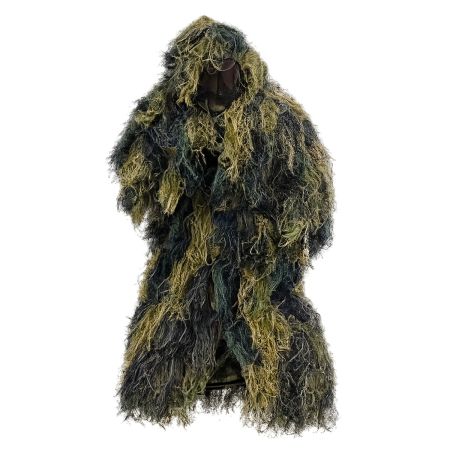Маскировъчен костюм Гили тип Пончо - Woodland