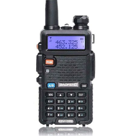 Мощна радиостанция Baofeng UV-5R 8W с VHF-UHF честоти