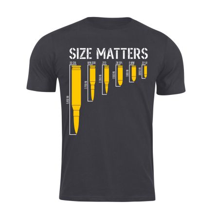 Тениска Size Matters Dark Steel