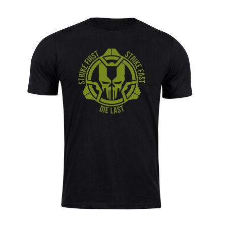 Тениска Strike First Tactical Black