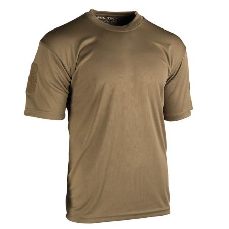 Тактическа бързосъхнеща тениска Miltec Dark Coyote