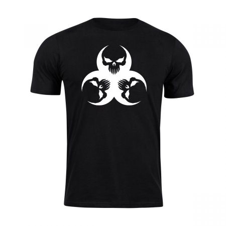 Тениска Biohazard Black Skull