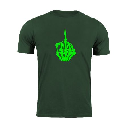 Тениска Middle Finger Glow in the dark BtGr