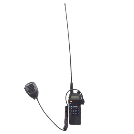 Двубандова радиостанция Baofeng UV-5R 8W с усилена антена Nagoya