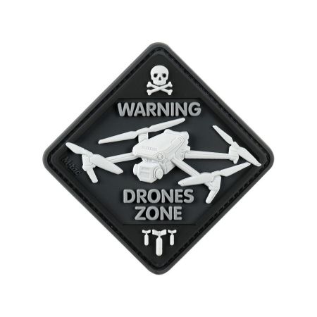 Гумена нашивка M-Tac Drone Zone Black