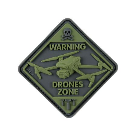 Гумена нашивка M-Tac Drone Zone Olive