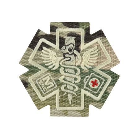 Бродирана нашивка M-Tac Paramedic Multicam