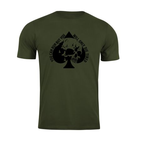 Тениска You can run... Ranger Green
