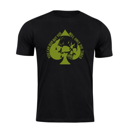 Тениска You can run...Tactical Black