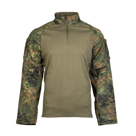 Тактическа блуза Mil-Tec TFS 2.0 Flecktarn - лицева страна