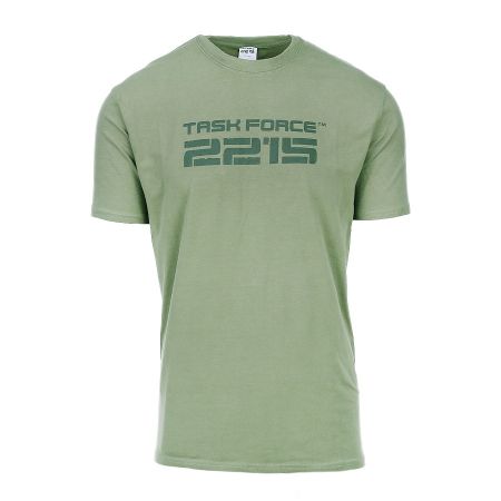 Тениска с щампа TF-2215 Green Logo