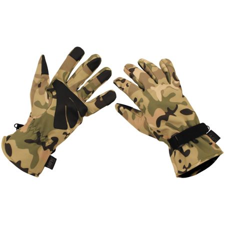 Софтшел ръкавици MFH Camo