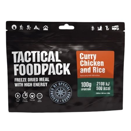 Храна за оцеляване TACTICAL FOODPACK пиле с къри и ориз