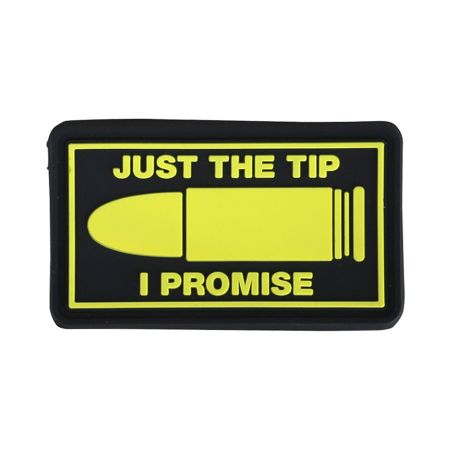 Релефна гумена нашивка Just The Tip