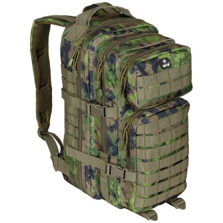Щурмова раница MFH Assault M05 Woodland 30L
