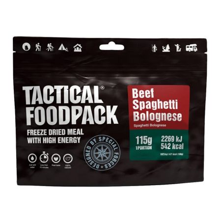 Храна за оцеляване TACTICAL FOODPACK - спагети болонезе с телешко