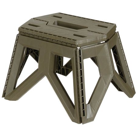 Сгъваемо къмпинг столче Fox Outdoor 24 в цвят OD green – компактно и стабилно столче за къмпинг и дейности на открито.