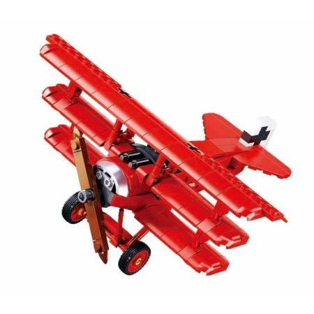Детски конструктор Sluban Fokker DR-1S M38-B1292