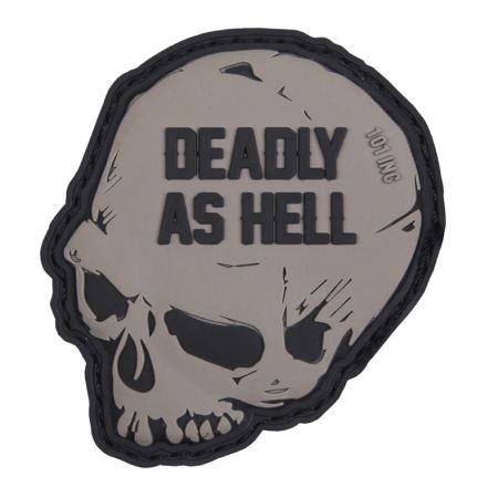 Нашивка Deadly as hell