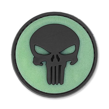 Нашивка Punisher Skull - черен