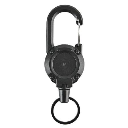 Карабинер с осигуряващ кабел Barbaric Snap Hook
