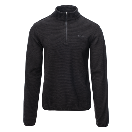 Поларена блуза HI-TEC Laffi 1/2 Microfleece Black