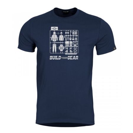 Тениска Pentagon Build Your Gear Navy
