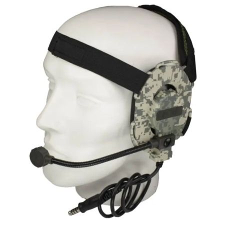 Тактическа слушалка с микрофон Bowman EVO III Z029 UCP