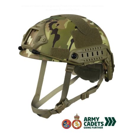 Тренировъчна каска British Army Cadet FAST BTP Camo