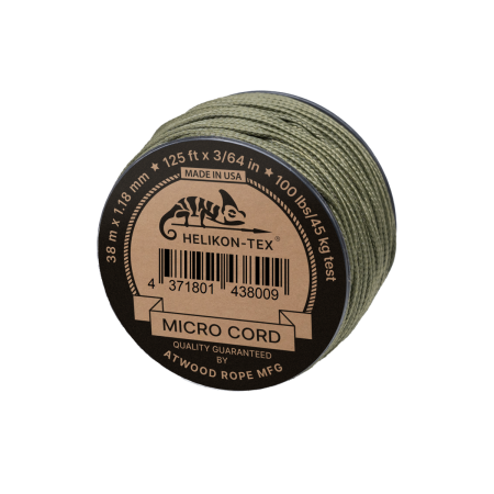 Микро корда Helikon-tex 1.18 мм - 38 м