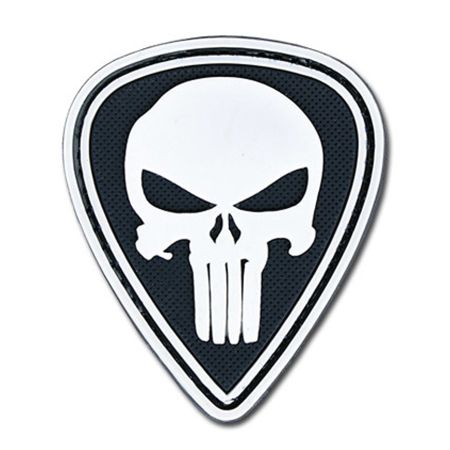 Нашивка Punisher - бял