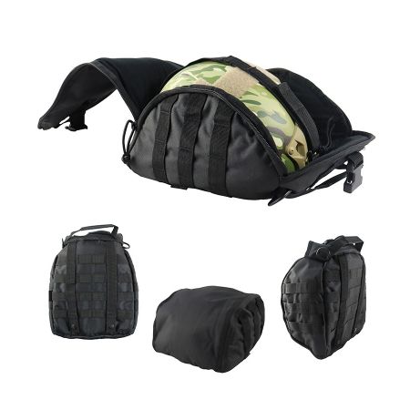 Чанта за тактическа каска KOMBAT Tactical Black