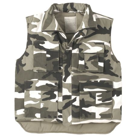 Зимен ловен елек с подплата AB Urban Camo