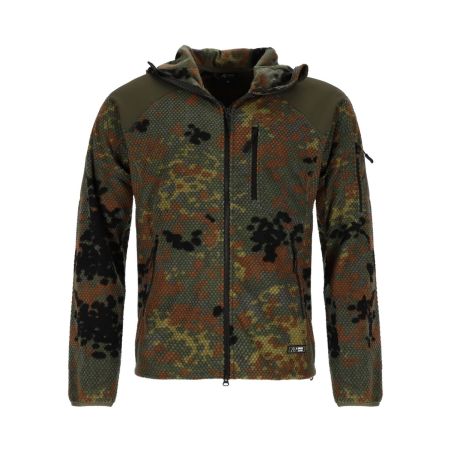 Тактическо поларено яке с качулка AB Delta Flecktarn