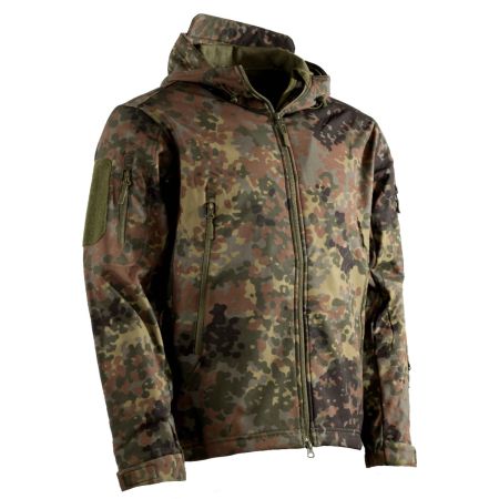 Тактическо водоустойчиво софтшел яке AB Delta Flecktarn